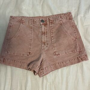 American Eagle Outfitters High Waist Pink Shorts
